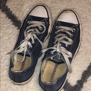 Blue Converse